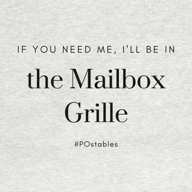 #POstables - I'll Be in the Mailbox Grille by Hallmarkies Podcast Store